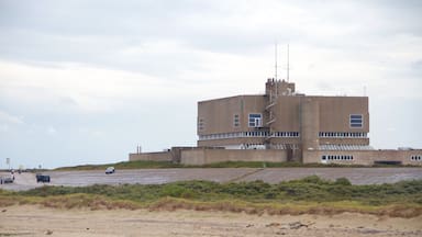Vrouwenpolder showing a sandy beach