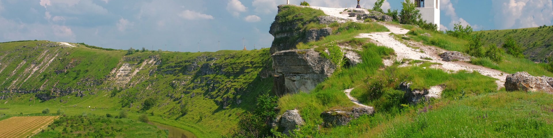 Christian Orthodox church in Old Orhei, Moldova