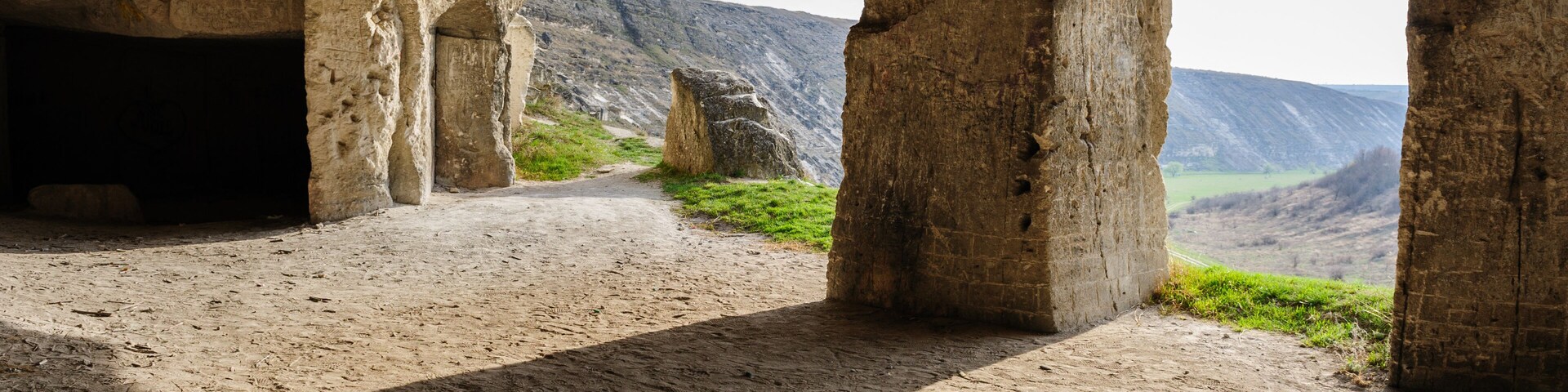 Limestone mines, Old Orhei, Moldova