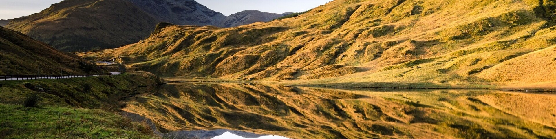Morning reflections at Loch Restil