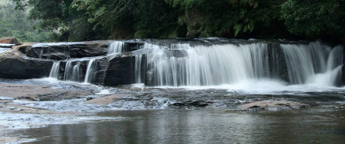 Mariyudo Waterfall Trek, Iriomote Island, Okinawa, Japan