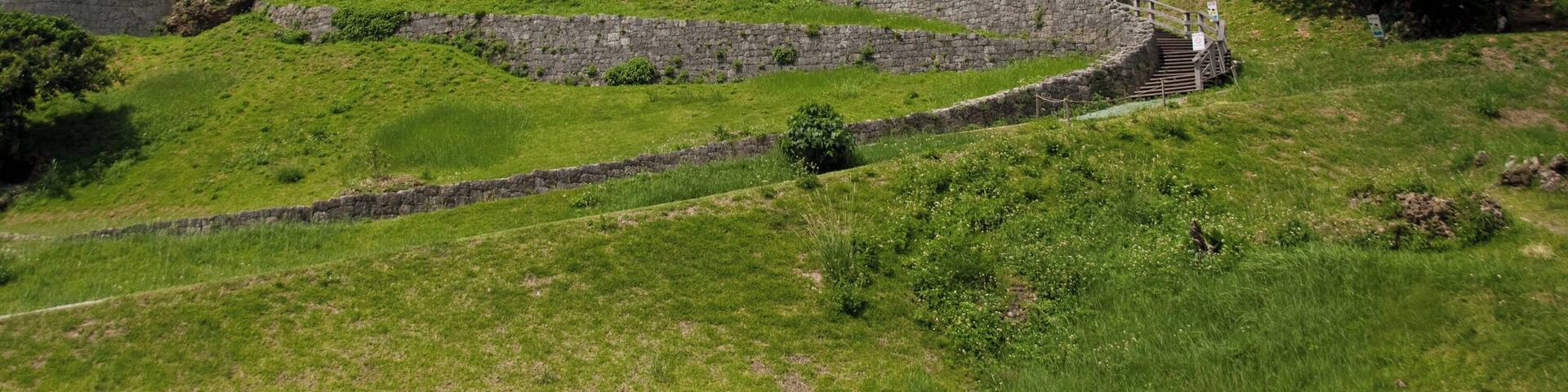 Katsuren Castle, Uruma, Okinawa Prefecture, Japan.