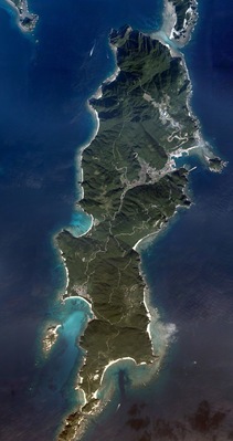 Tokashiki Island, Tokashiki, Okinawa, Japan. Combined 18 aerial photos taken by Geospatial Information Authority of Japan. Reference Number : COK20083X Location : Kerama Islands Course and Photo Number : C7-11~15, C8-8~12, C10-12~15, C11-8~11 Date taken 21 November 2008 : C8-8~12, C10-12~15, C11-8~11 22 November 2008 : C7-11~15