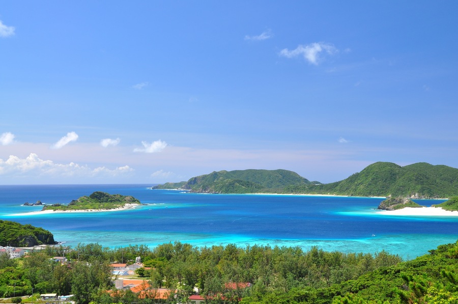Kerama Shoto National Park of Japan in Okinawa prefecture