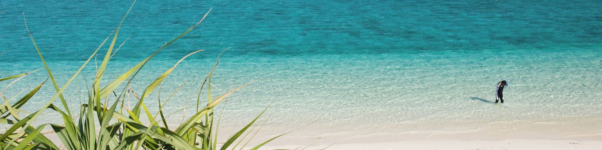 Nishibama beach in Aka Island, Okinawa Prefecture, Japan