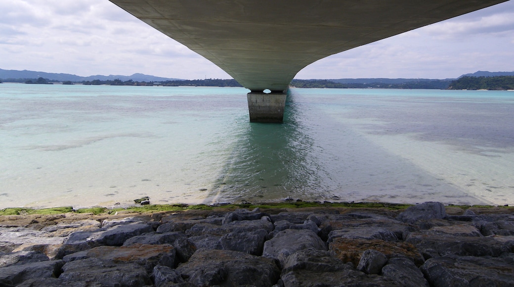Under the Kouri Bridge from Kouri Island
