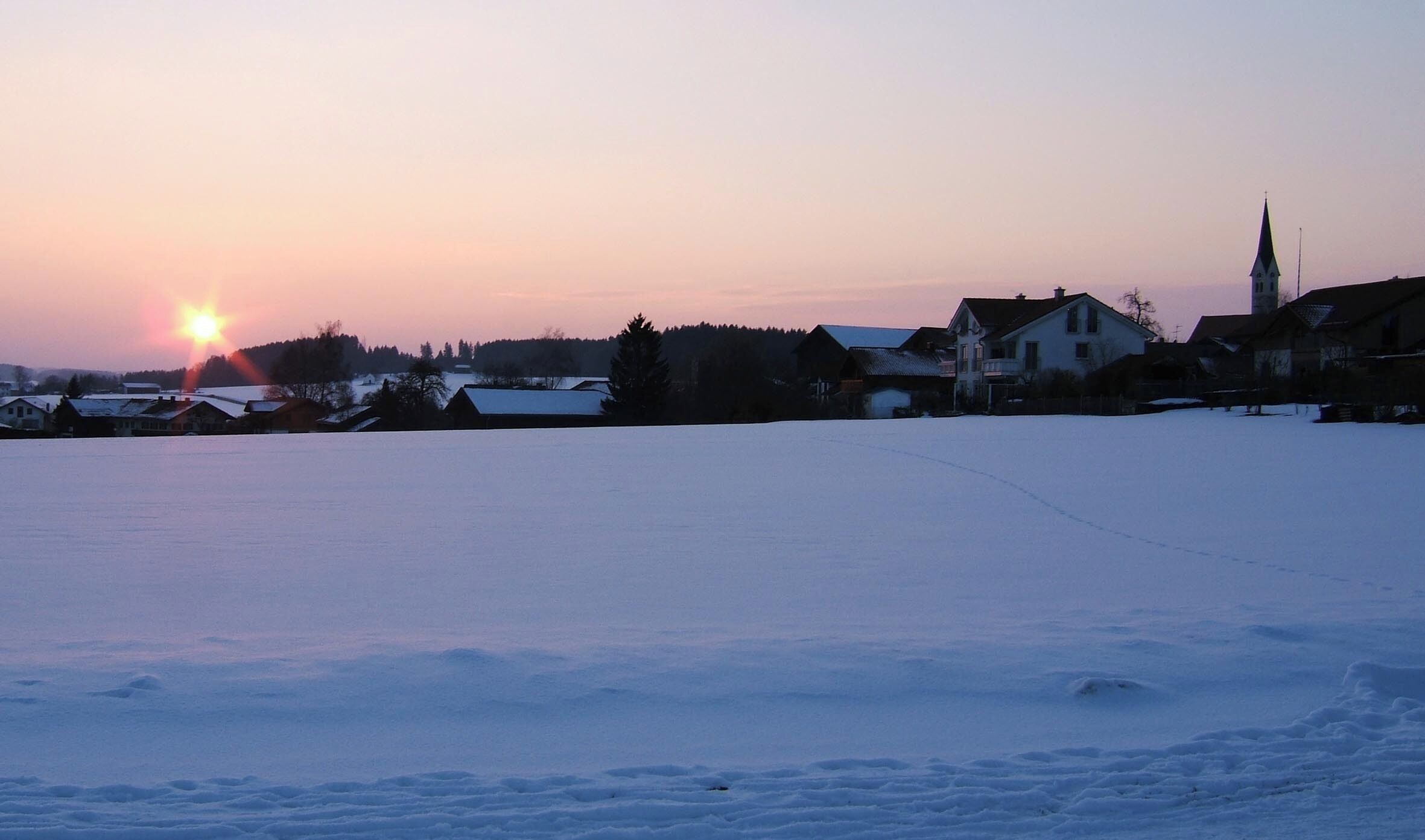 Hohenthann im Winter