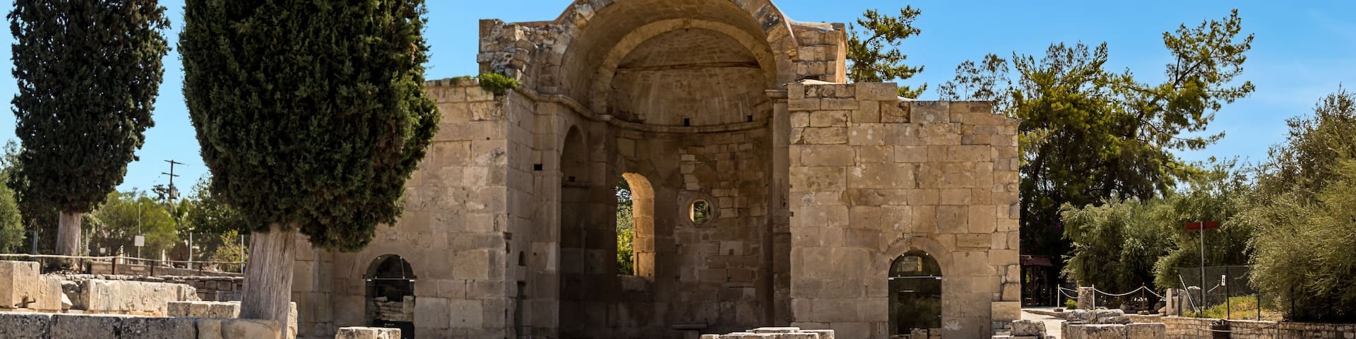 Tempels des Pythian Apollo.