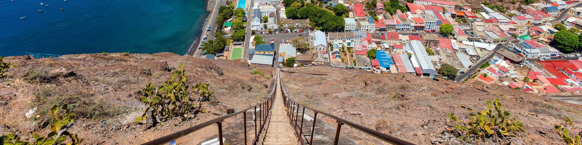 Jakobstreppe in Jamestown, St. Helena