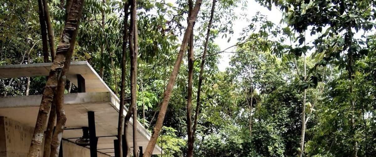 SEKEPING SERENDAH - swimming Pool situated along the slope of the hills, been our hang out place during our weekend retreat