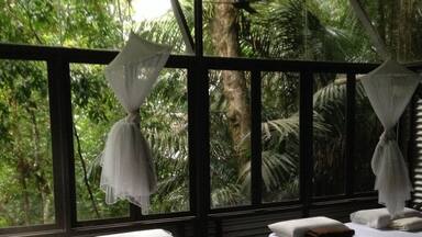 Fancy a glass house right in the middle of the jungle. Sekeping Serendah is an exotic quick getaway about an hour drive from Kuala Lumpur. Ask for the glass house that can accommodate max 6 pax. A little pricey but worth it. Other facilities include jungle pool, jungle trekking, waterfalls, streams etc.