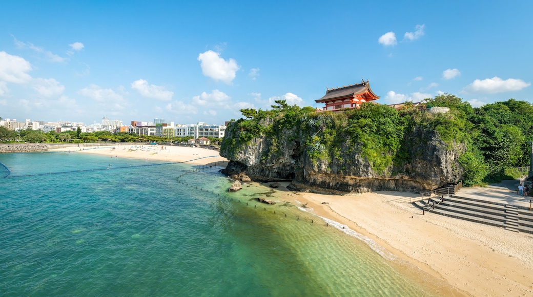 Naminoue Beach in Naha, Okinawa, Japan