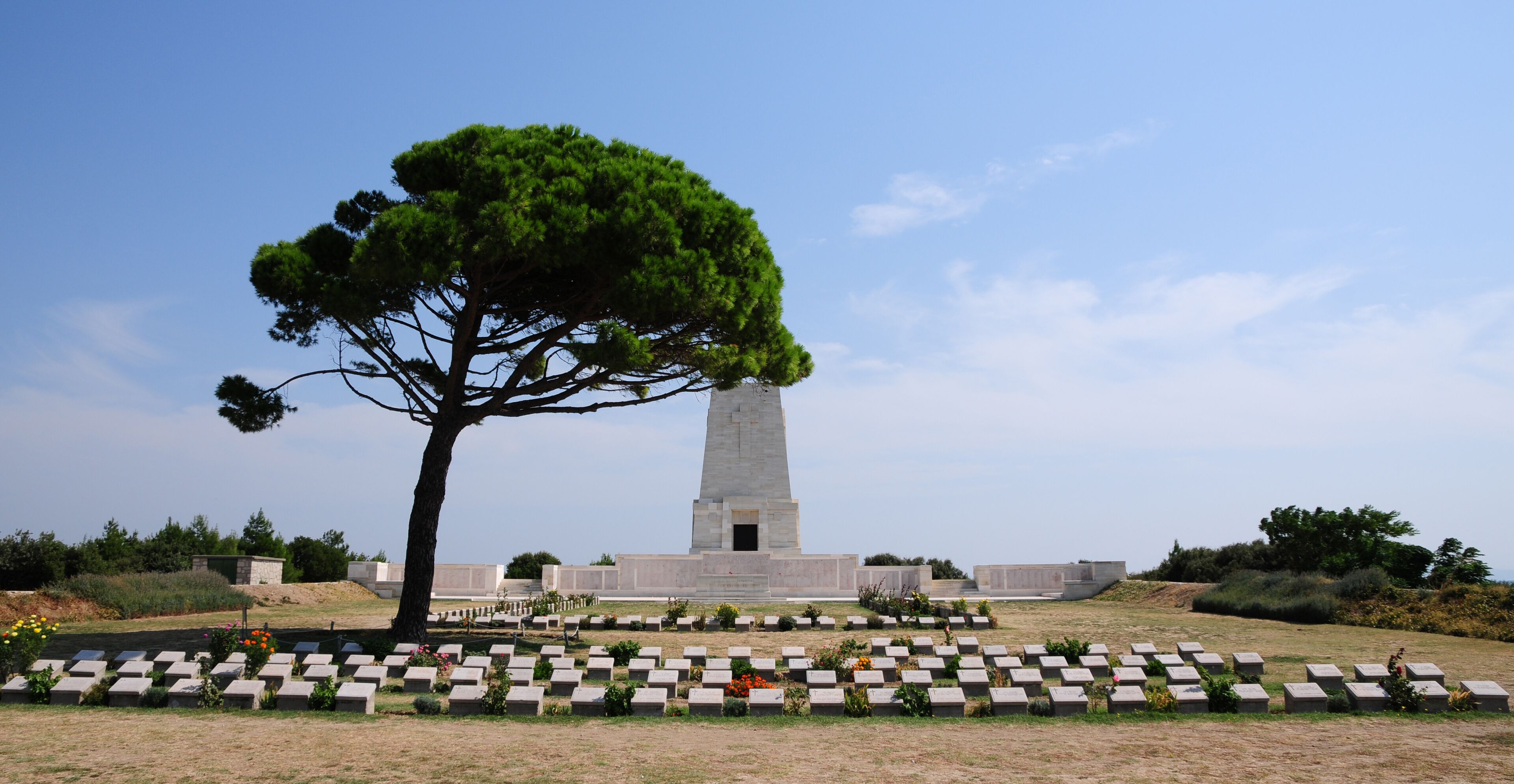 Gallipoli Peninsula in Canakkale, Turkey.