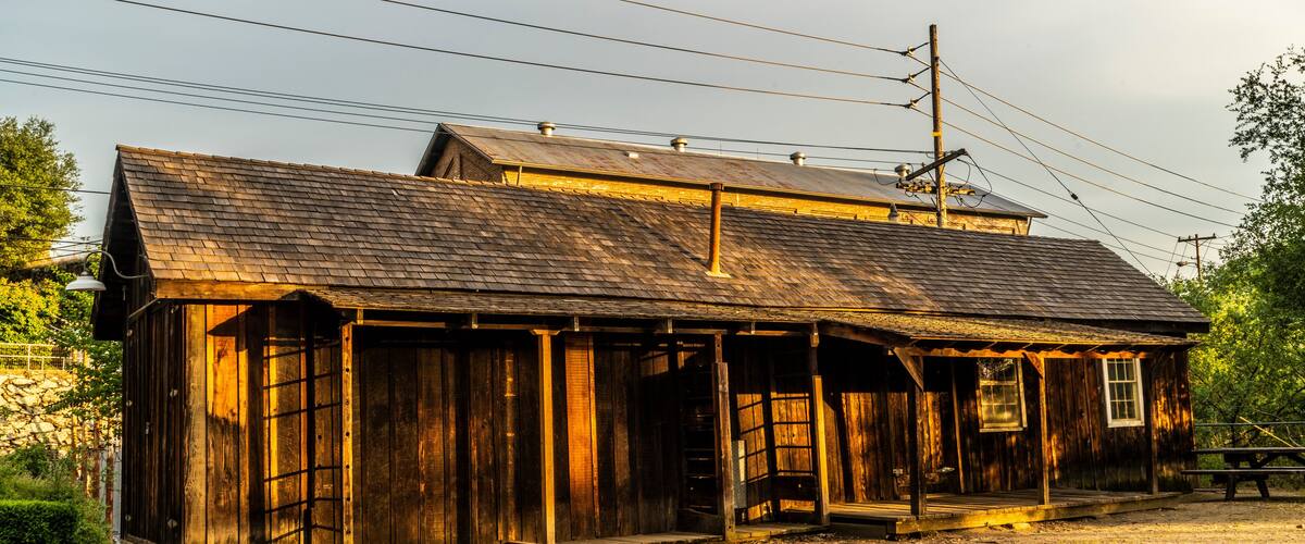Historic Folsom California Hydroelectric Powerhouse