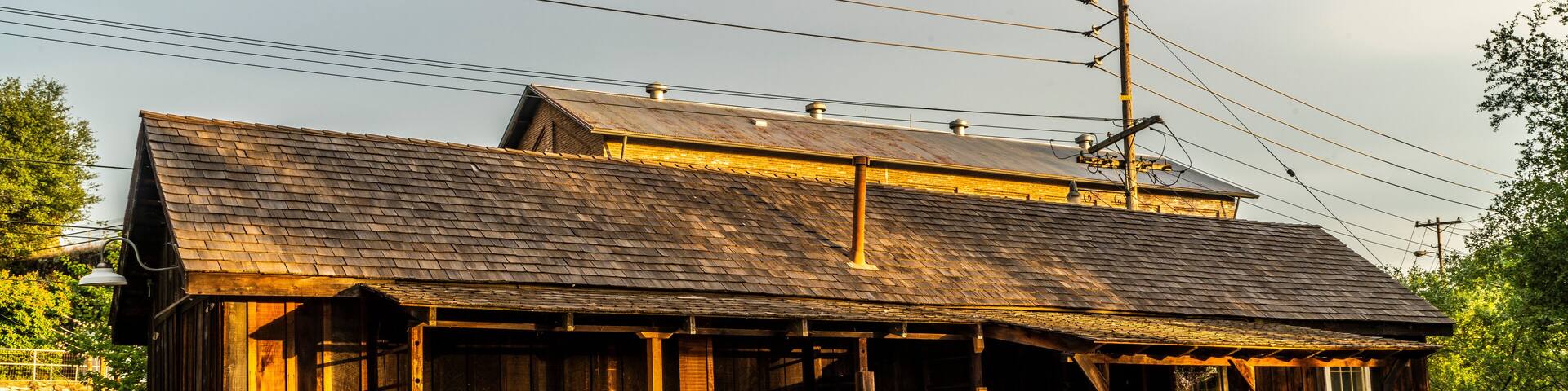 Historic Folsom California Hydroelectric Powerhouse