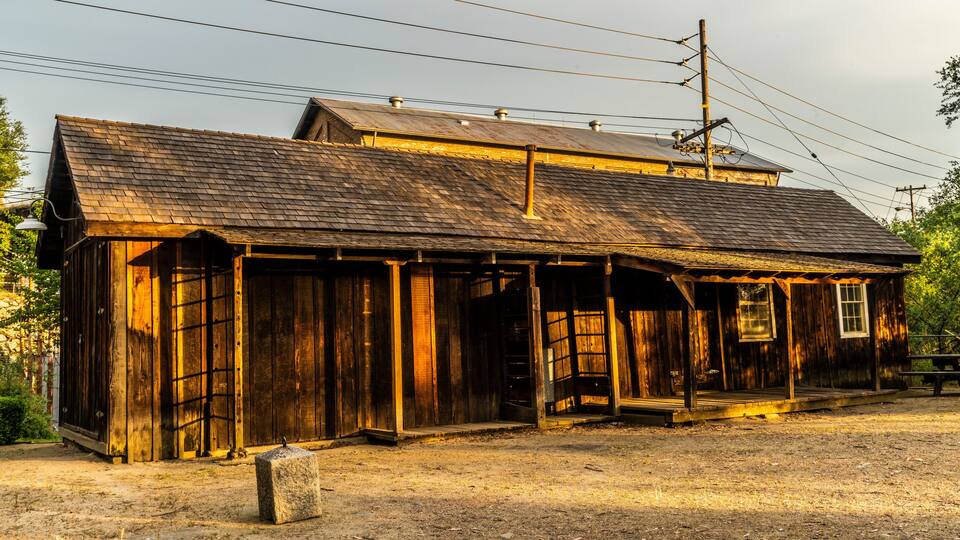 Historic Folsom California Hydroelectric Powerhouse
