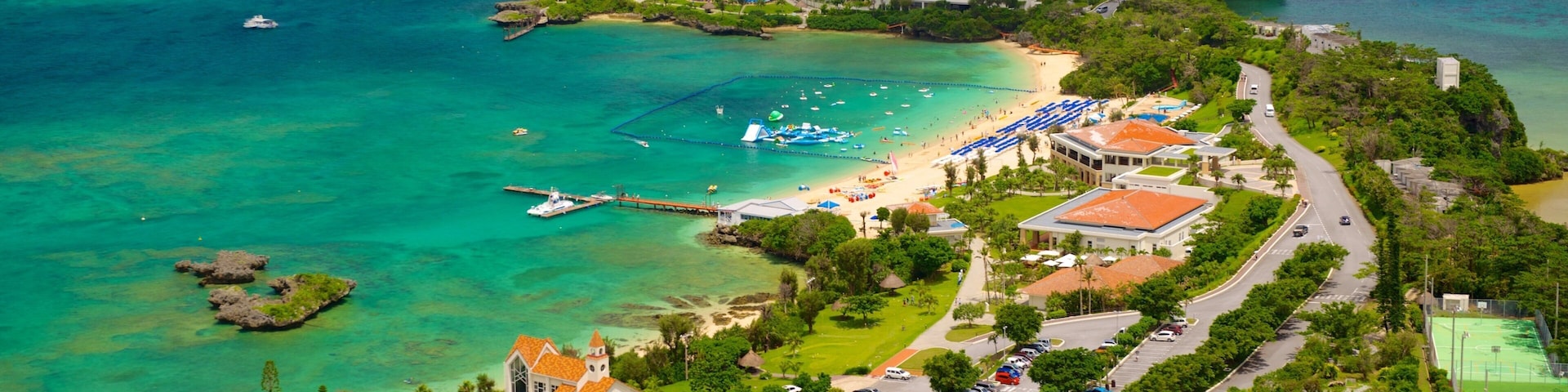 Cape Manza which includes general coastal views