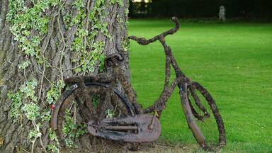 At the Fru Hansens Cafe and Nursery. A beautiful stop if you are driving through the Denmark countryside. Tell Lotte that Dave says "hi".