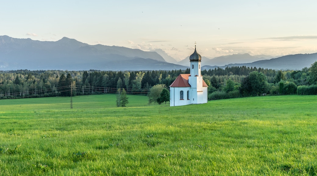 St. Johann Baptist / Church of St. Johann in Penzberg, Bavaria, Germany