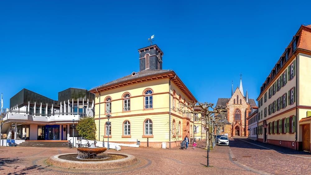 Rathaus, Dieburg, Hessen, Deutschland
