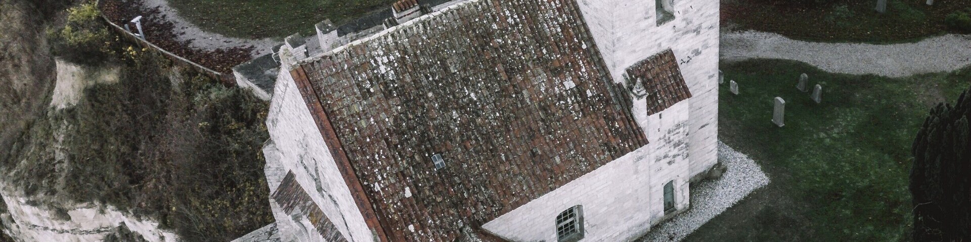 The Church at the End of the World. Over 700 years old, there's a lot of history in this building. In 1928 the back part of the church crashed into the ocean, and a new one was constructed. Thankfully the rest of the building was saved through the marvels of modern engineering.