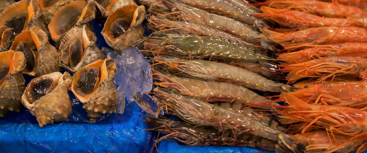 Noryangjin-Fischmarkt mit einem Speisen und Märkte