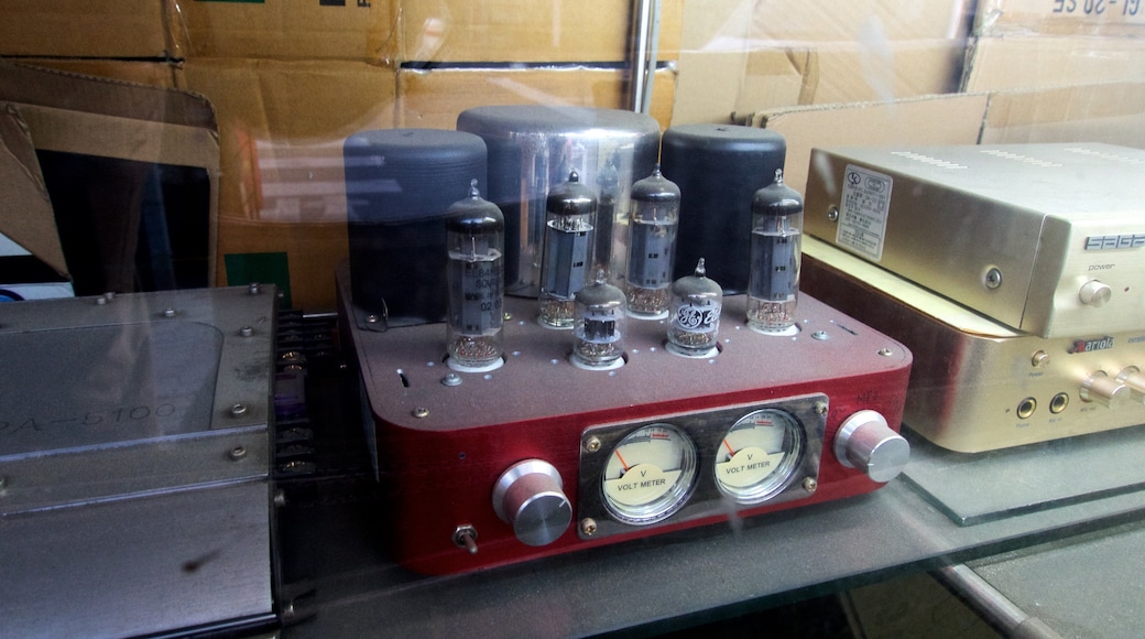 Yongsan Electronics Market featuring markets and heritage elements