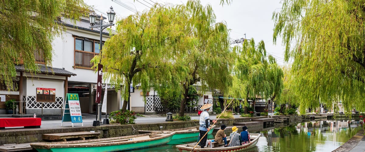 秋の水郷柳川の観光【福岡県柳川市】