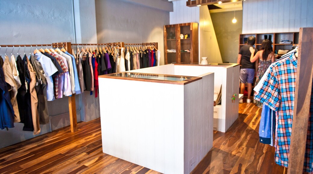 Haji Lane mit einem Einkaufen und Innenansichten