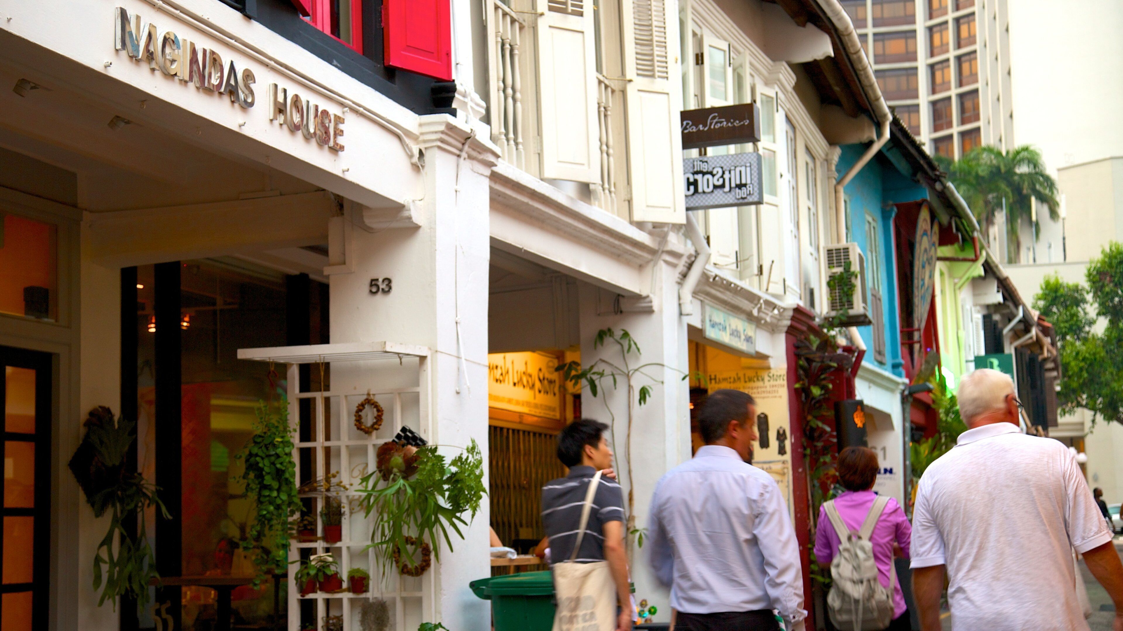 Haji Lane inclusief een stad, straten en bewegwijzering
