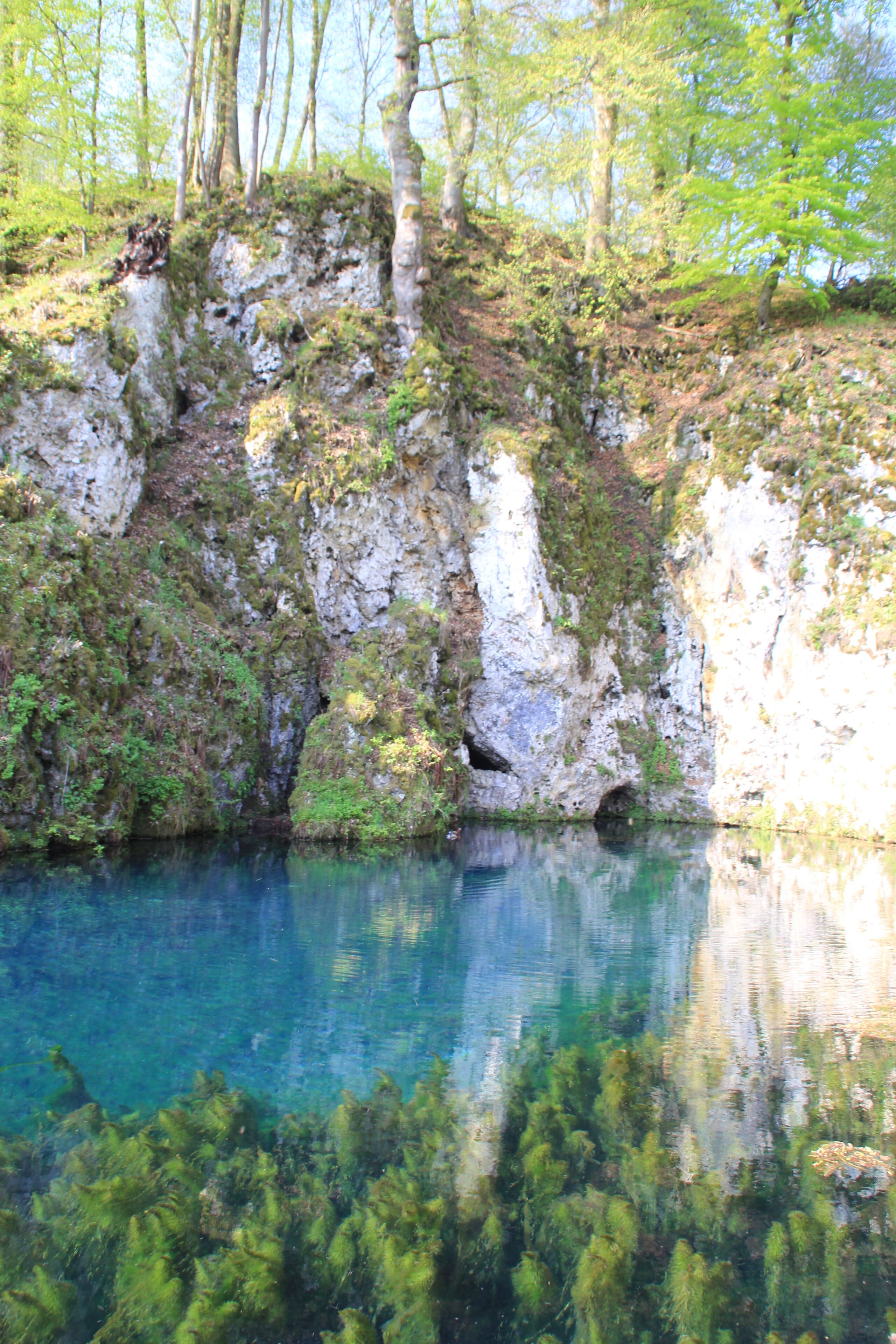 Der Brenztopf in Königsbronn, Baden-Württemberg