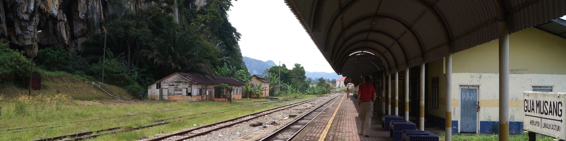 Gua Musang,Jungle Railway Station ,Malaysia