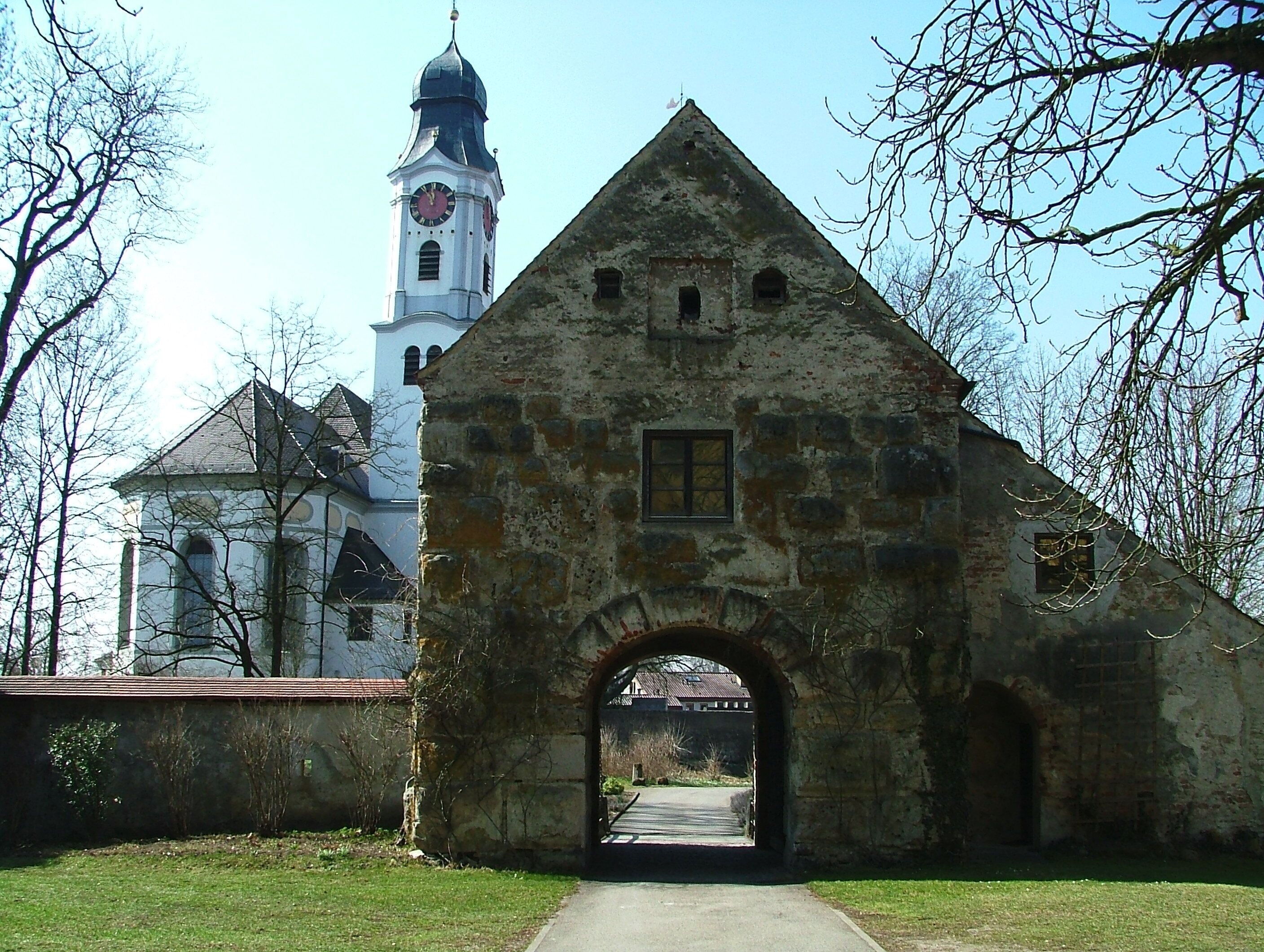 Torhaus, Schloss Erbach (Donau)