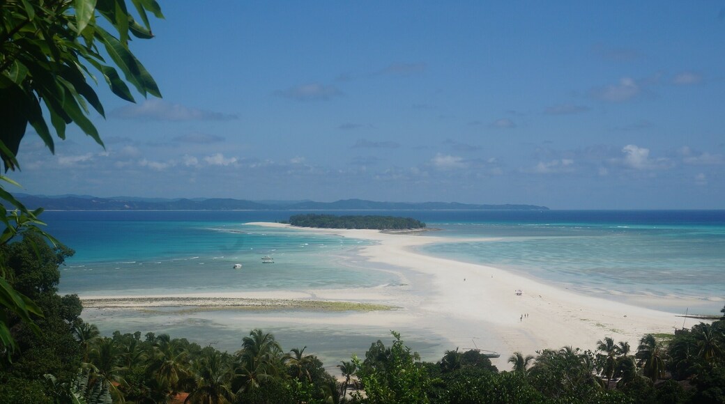 Nosy Iranja from above the hill