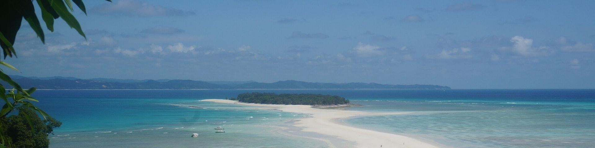 Nosy Iranja from above the hill