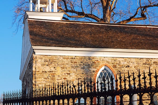 Old Dutch Church in Sleepy Hollow Features Prominantly in Washington Irving's Story