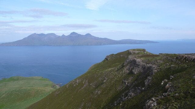Beinn Bhuidhe escarpment A fantastic variety of wild flowers on this hill