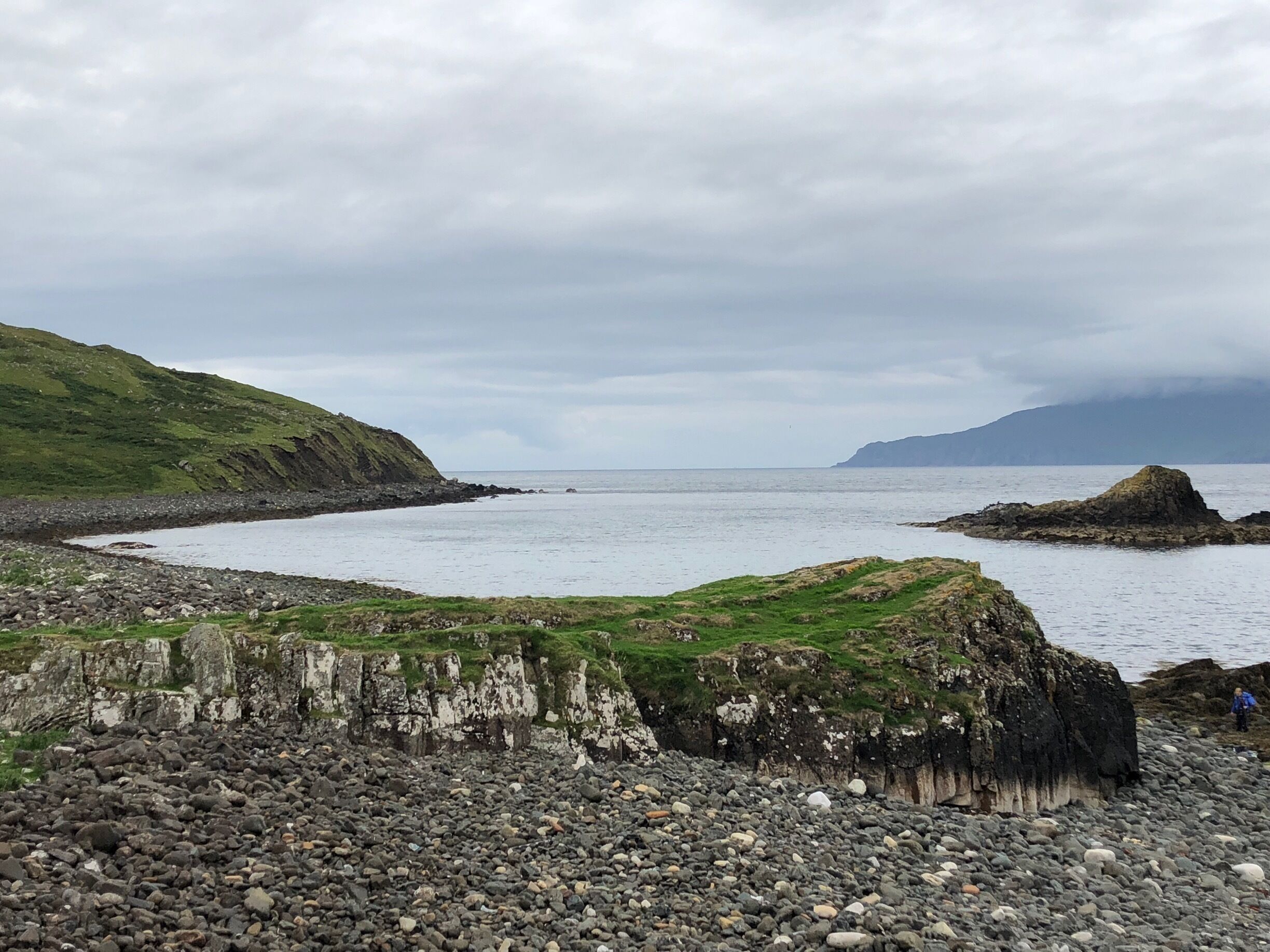 A good climb over here for great views and lots of sheep #lifeatexpedia #scotland #eigg
