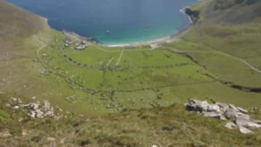 Incredible archipelago, remotest part of the British Isles, a fun 40 mile speed-boat ride west of the Outer Hebrides. World Heritage site, one of the world's most important bird breeding grounds teaming with gannets, puffins etc, and a fascinating history of locals who subsisted largely on wild fowl and were evacuated in 1930. Hike up for spectacular views but watch out for aggressive dive-bombing skuas which make their nests on the hill slopes... Highly recommend bringing a stick to the island to use as a decoy radar above your head!!