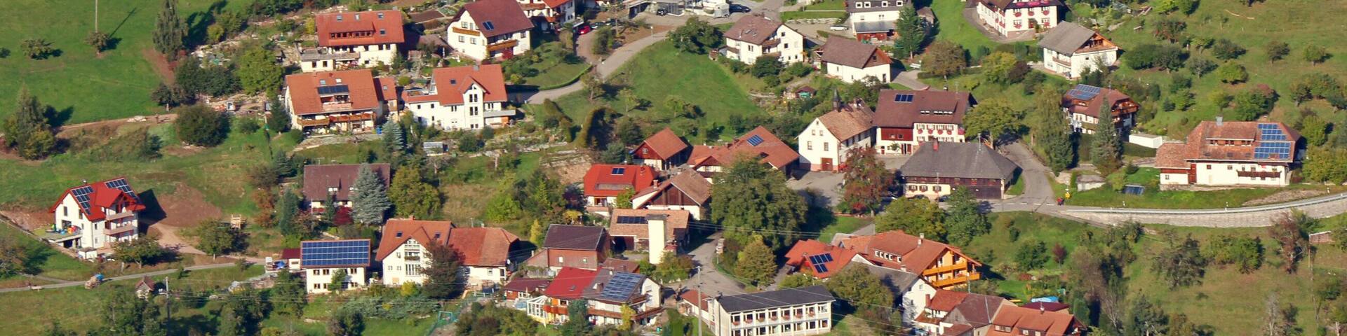Riedichen von der Hohen Möhr aus betrachtet