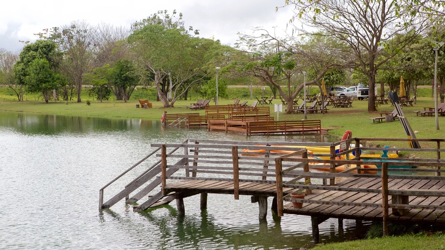 Formosa River Ecological Park featuring a lake or waterhole and a garden