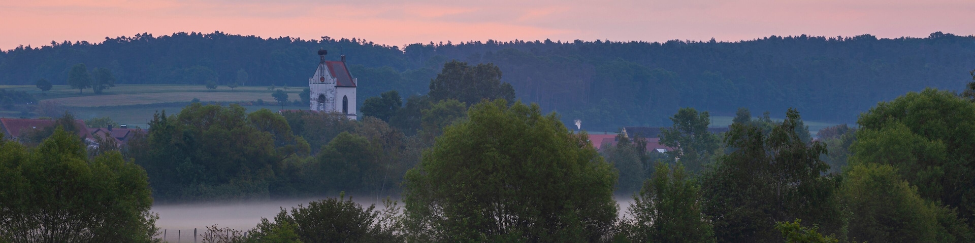 Muhr am See vor Sonnenaufgang