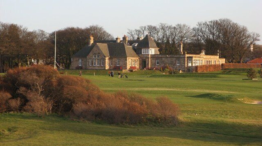 Longniddry Golf Club View of the clubhouse.