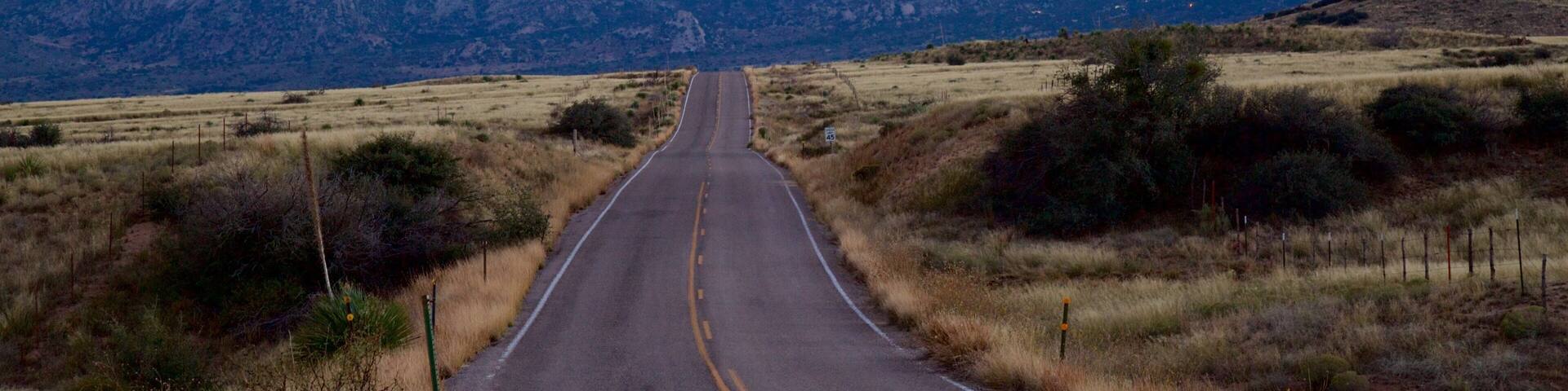White Sands Missile Range which includes tranquil scenes and mountains