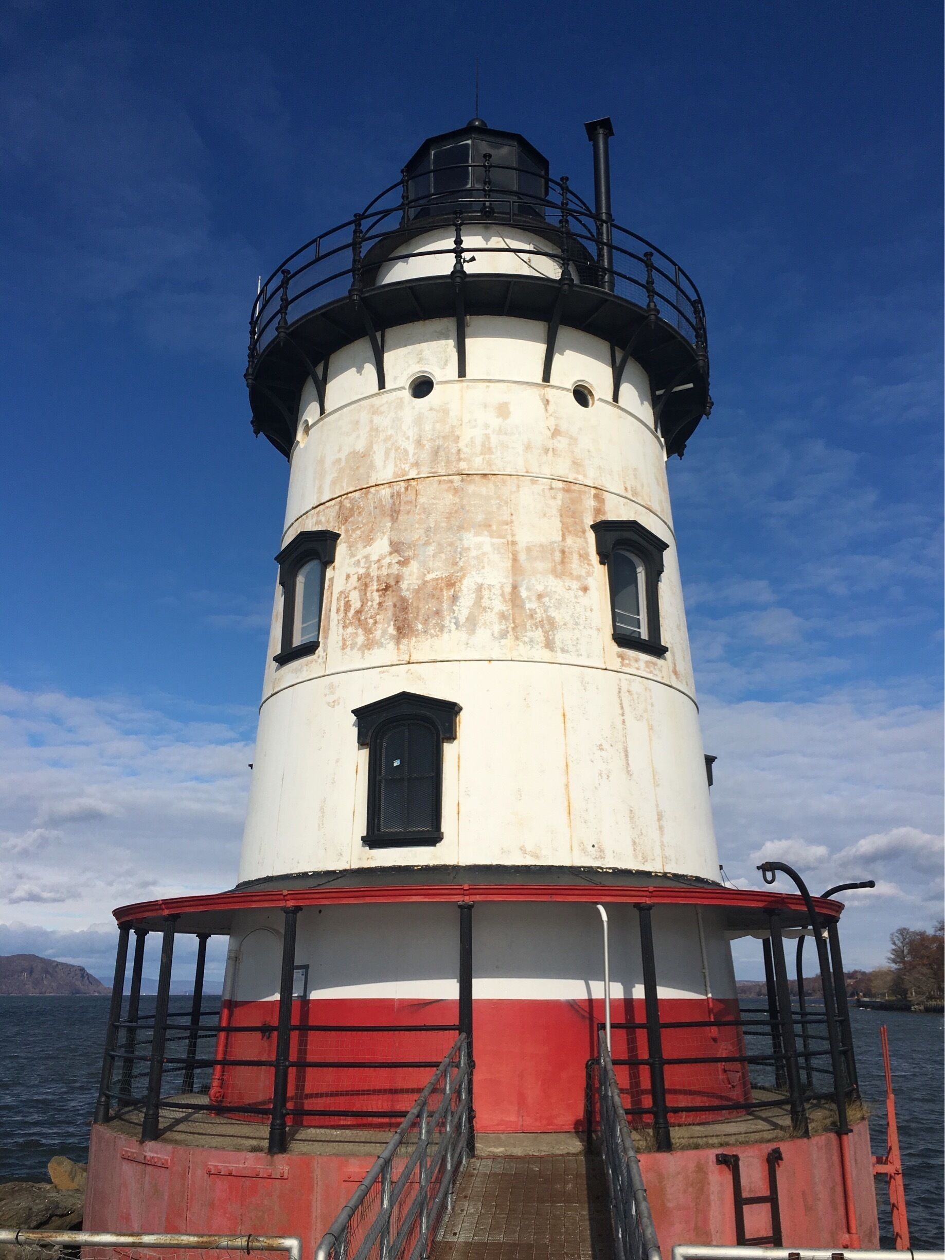 Hudson River navigation lighthouse (retired). 