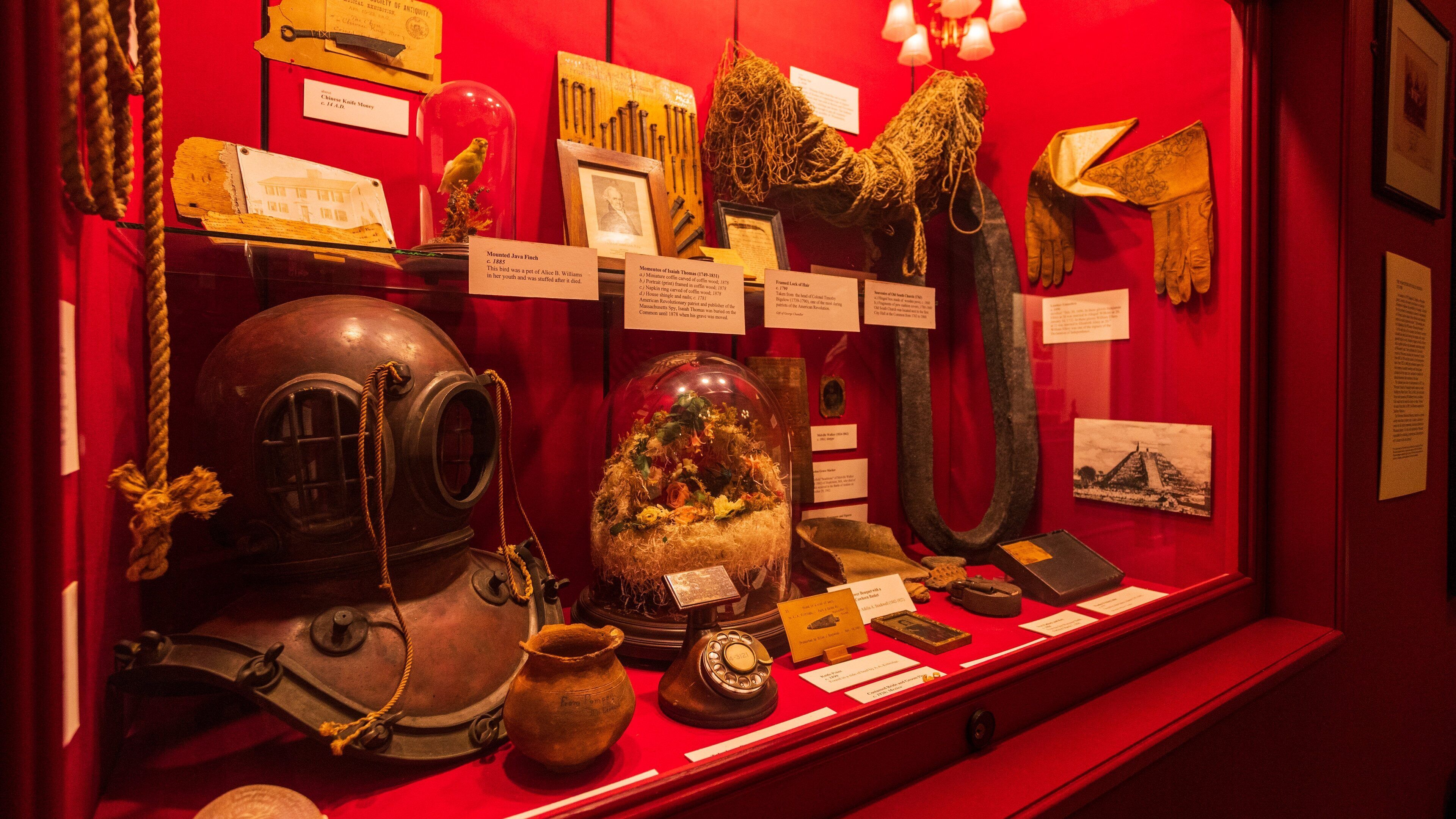 Worcester Historical Museum featuring heritage elements