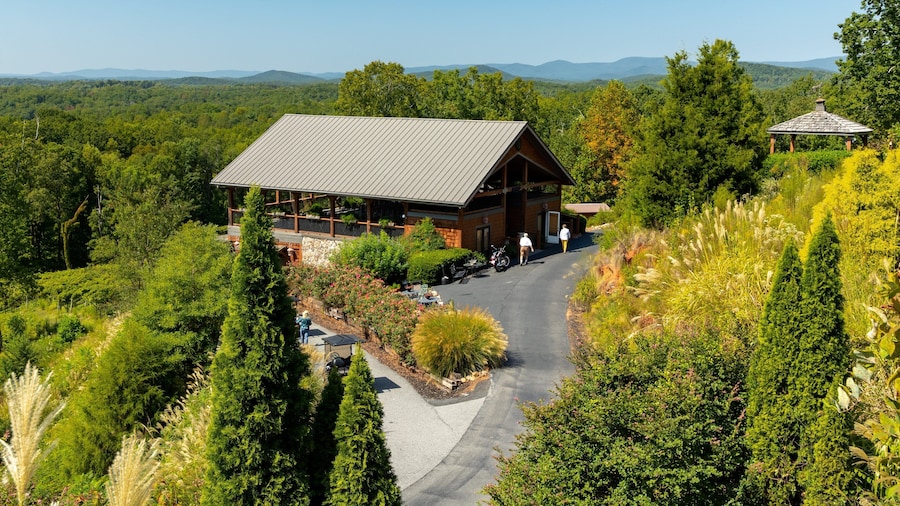Wolf Mountain Vineyards showing landscape views