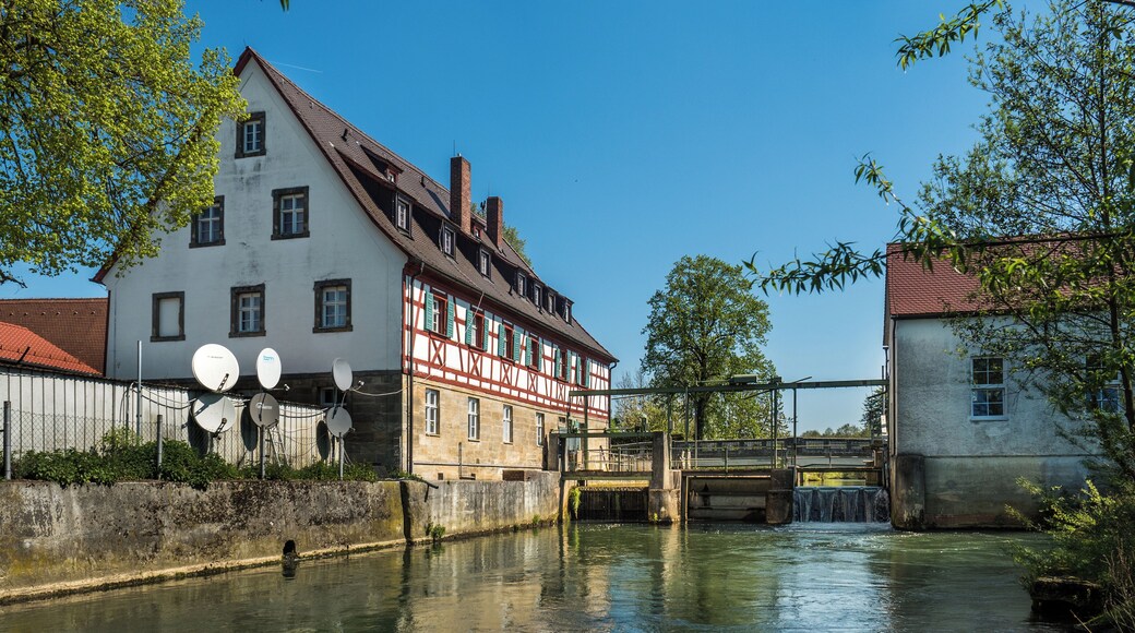 This is a picture of the Bavarian Baudenkmal (cultural heritage monument) with the ID