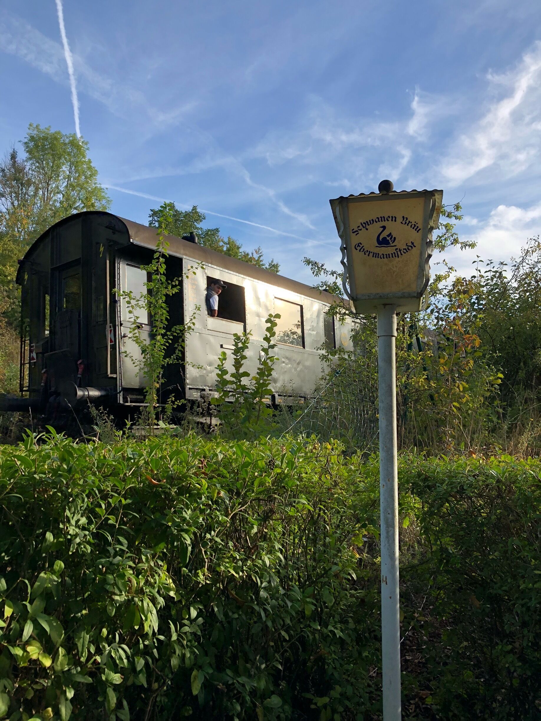 Schwanengarten with Steam locomotion