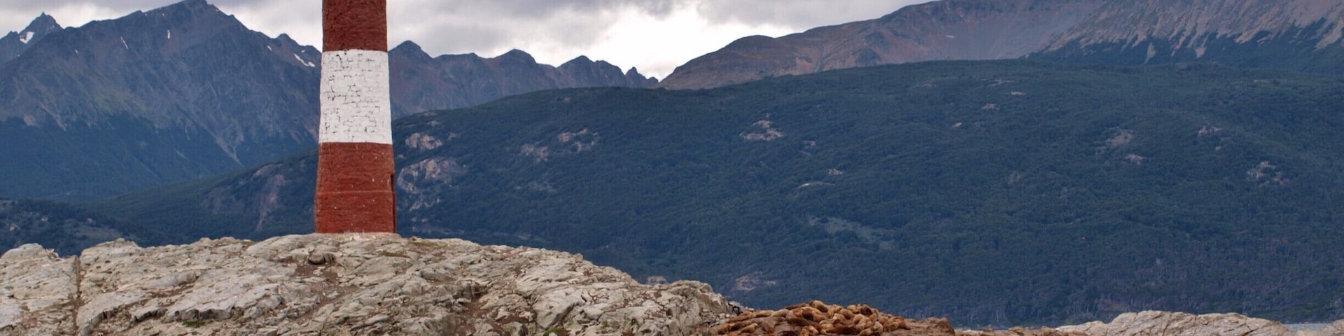 Isla de los Estados or Staten Island, the world’s southernmost lighthouse, Faro del Fin del Mundo. Also a resting spot for seals and rock cormorants!